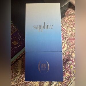 Sapphire Blue Collage Art Piece